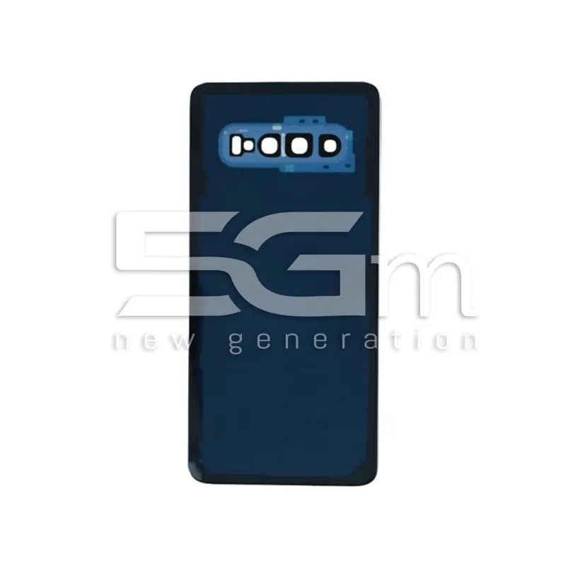 Retro Cover Blu + Vetrino Camera Samsung SM-G973F S10 No Logo | Store Online 5G-M