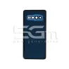 Rückseite Abdeckung Blau + Kamera Glas Samsung S10 No Logo | 5G-M