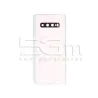 Akkudeckel Weiß + Kameraglas Samsung S10 Plus Ohne Logo | 5G-M