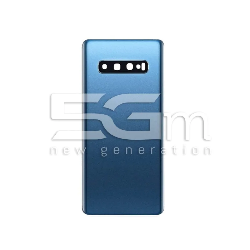 Retro Cover Blu + Vetrino Camera Samsung SM-G975F S10 Plus No Logo | Store Online 5G-M