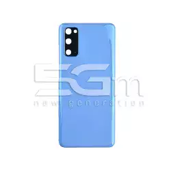 Rear Cover Blue + Camera Lens Samsung SM-G980 S20 No Logo
