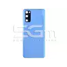 Rear Cover Blue + Camera Lens Samsung SM-G980 S20 No Logo