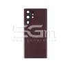 Rückabdeckung + Kameraglas Lila Samsung S22 Ultra SM-S908 Ohne Logo | 5G-M