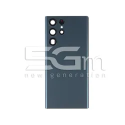 Coque Arrière Verte + Verre Appareil Photo Samsung S22 Ultra | 5G-M