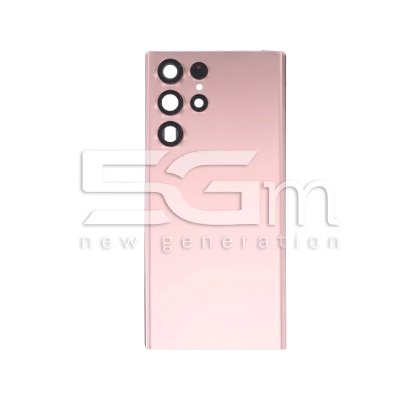 Retro Cover Pink + Vetrino Camera Samsung SM-S908 S22 Ultra No Logo | Store Online 5G-M