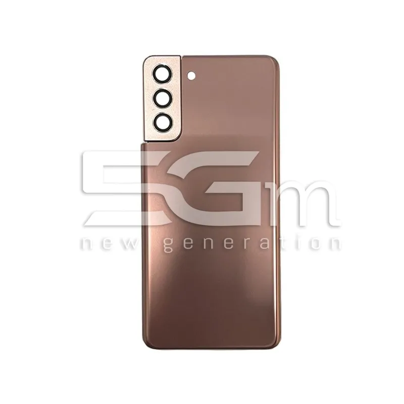 Retro Cover Marrone + Vetrino Fotocamera Samsung SM-G996 S21+ No Logo | Store Online 5G-M