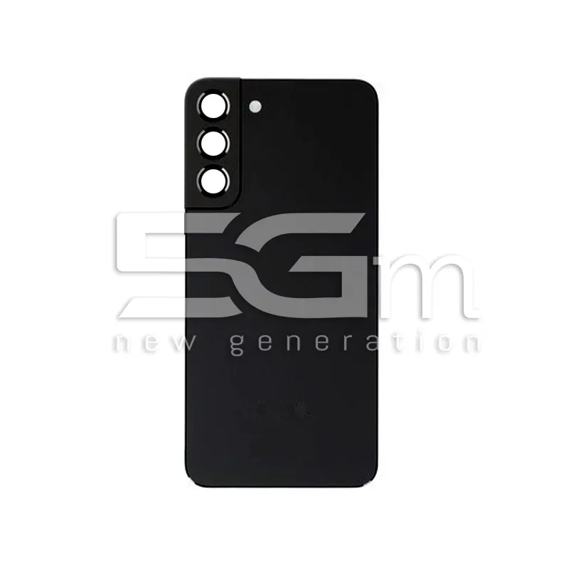 Retro Cover Nero + Vetrino Camera Samsung SM-S906 S22+ No Logo | Store Online 5G-M