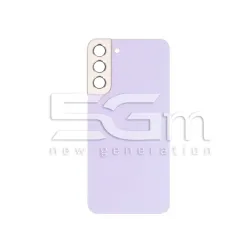 Cache Arrière Violet + Vitre Caméra Samsung S22+ Sans Logo | 5G-M