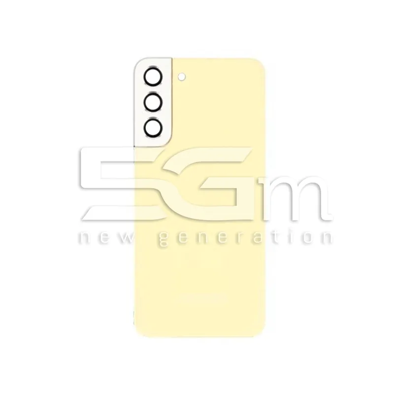 Rear Cover Yellow + Camera Lens Samsung SM-S906 S22+ No Logo | 5G-M Online Store