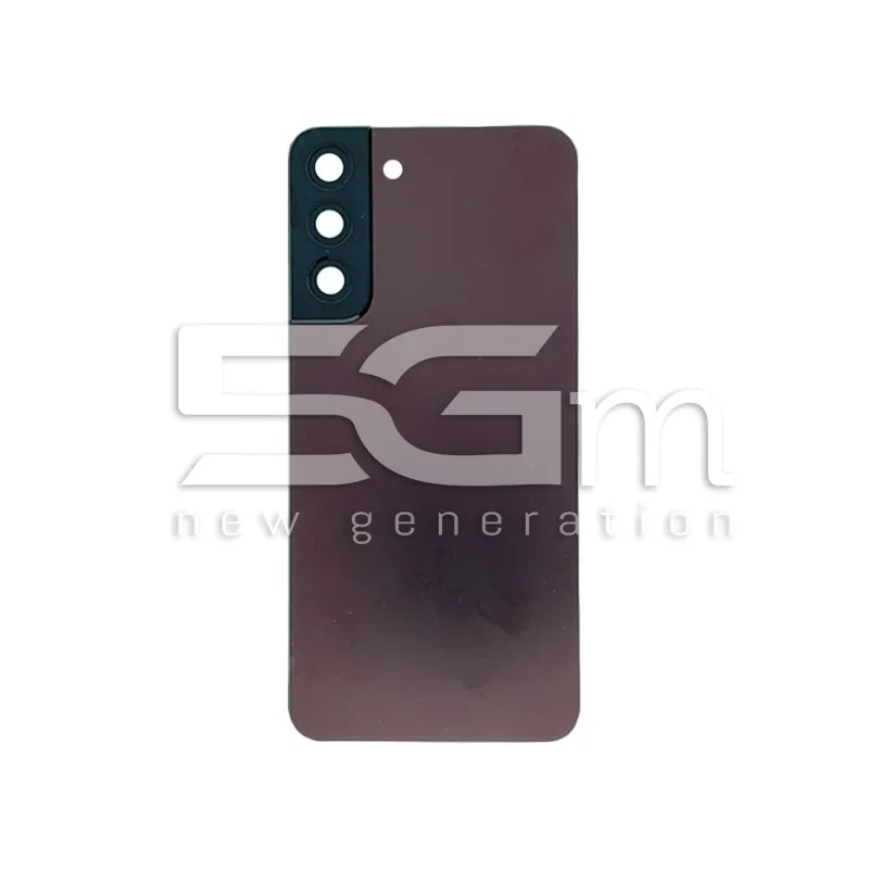 Rückseite Abdeckung Bronze + Kameraglas Samsung S22+ Ohne Logo | 5G-M