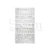 Kit 4 Pezzi Stencil Universale MTK MSM Reballing IC - Nand - CPU | Store Online 5G-M