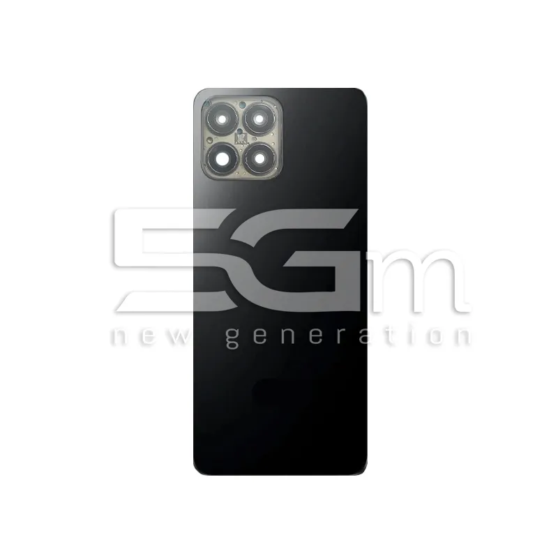 Retro Cover Nero + Vetrino Camera Honor X8 No Logo | Store Online 5G-M