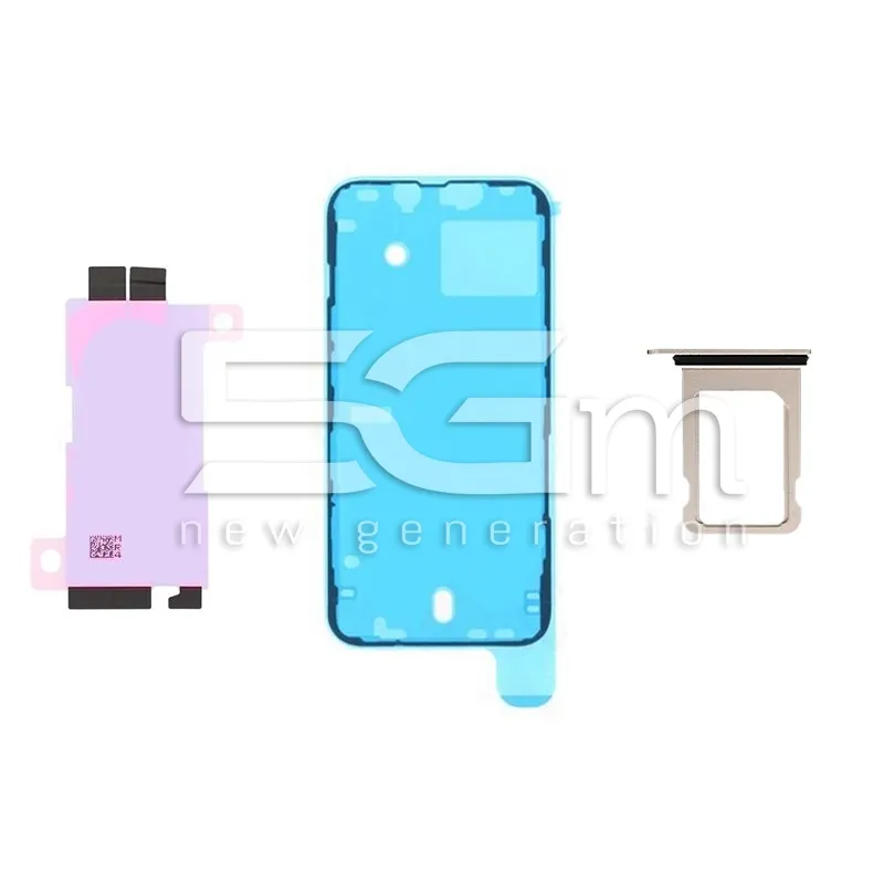 Komplettgehäuse Weiß iPhone 13 Ohne Logo | 5G-M Online Shop