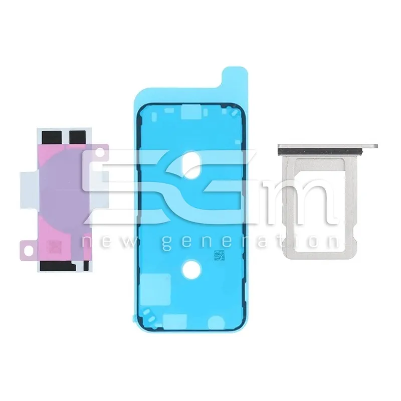 iPhone 13 Mini Fehér Komplett Tok Logó Nélkül | 5G-M