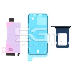 Rear Cover Full Parts Blue iPhone 13 Mini No Logo