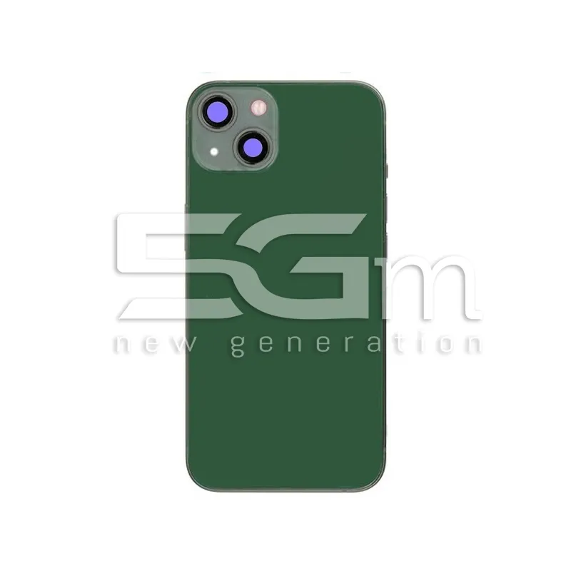 Grünes Komplettgehäuse iPhone 13 ohne Logo | 5G-M.com
