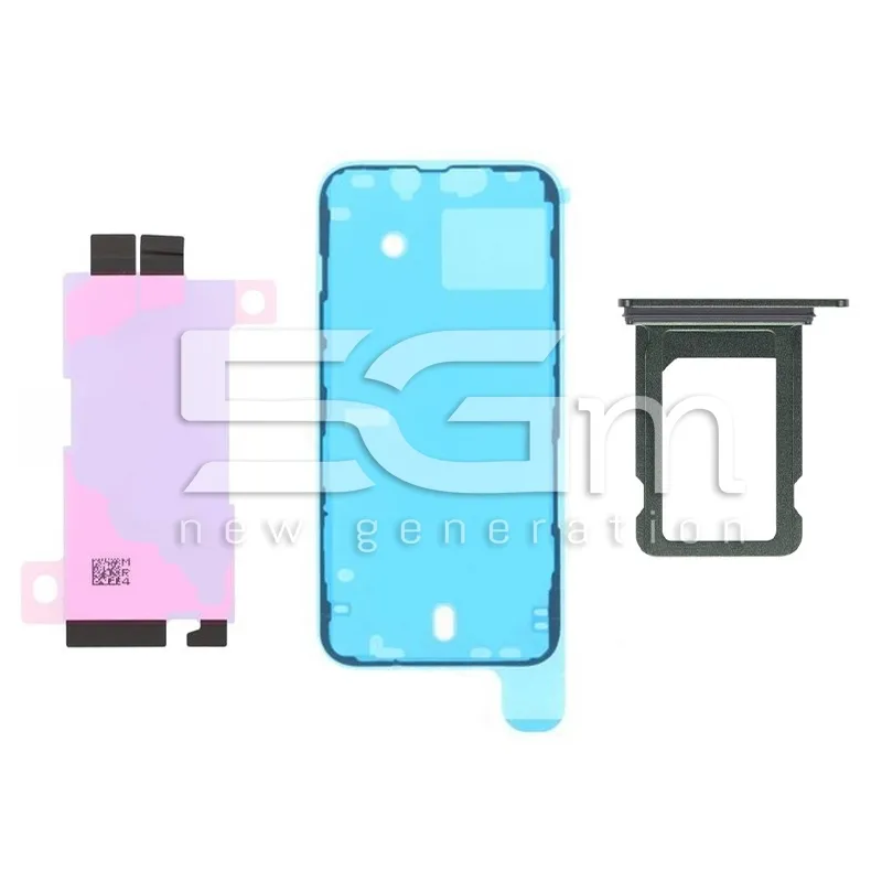 Rear Cover Full Parts Green iPhone 13 No Logo | Loja Online 5G-M