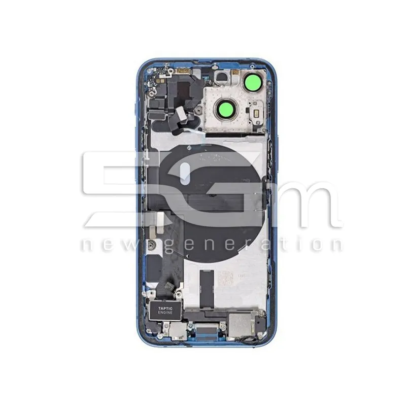 Komplettes Gehäuse Blau iPhone 13 Mini No Logo | 5G-M.com