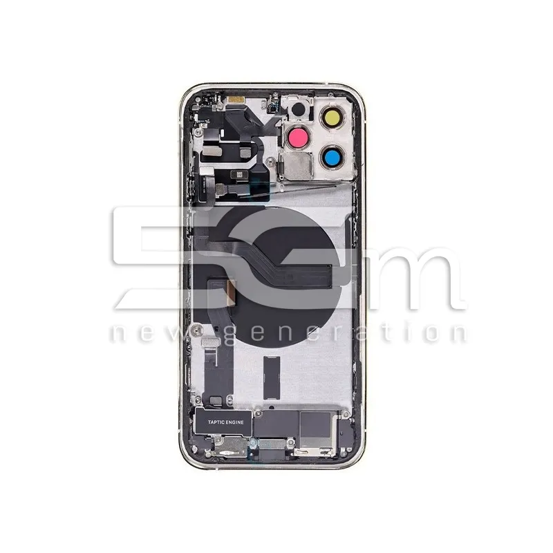 Teljes Fehér Tok iPhone 12 Pro Logó Nélkül | 5G-M.com