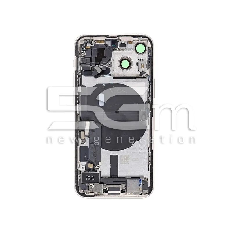iPhone 13 Mini Fehér Komplett Tok Logó Nélkül | 5G-M
