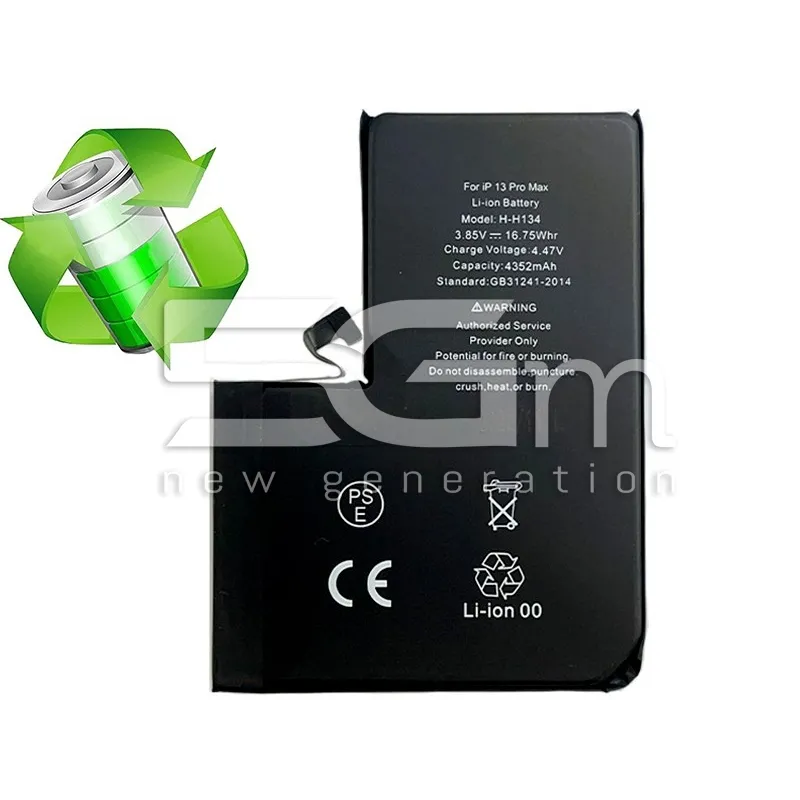 Akku H-H134 4352 mAh iPhone 13 Pro Max Ohne Logo | 5G-M.com