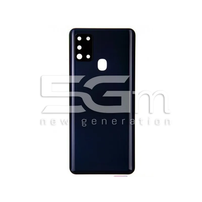 Retro Cover Nero + Vetrino Camera Samsung SM-A217 A21s No Logo | Store Online 5G-M