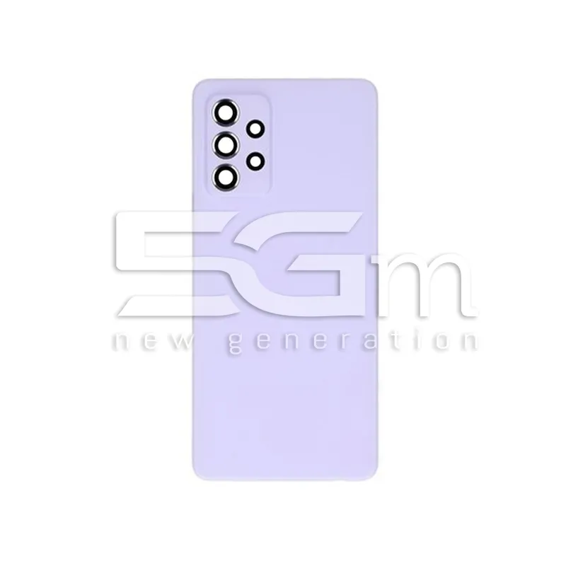 Retro Cover Viola + Vetrino Camera Samsung SM-A525 A52 No Logo | Store Online 5G-M