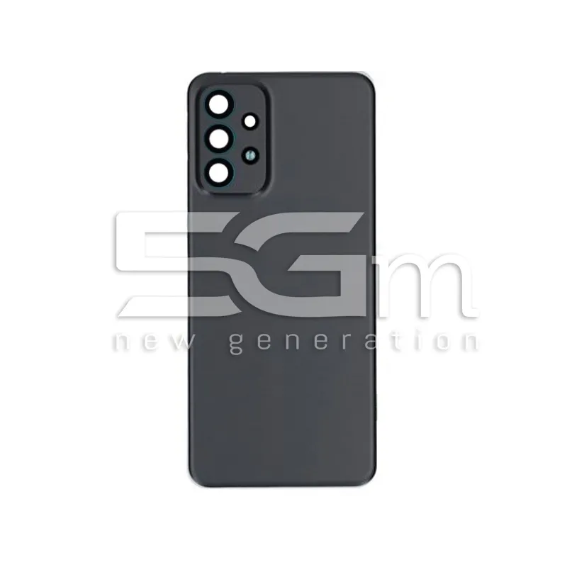 Rückschale Schwarz + Kameraglas Samsung SM-A235 A23 Ohne Logo | 5G-M