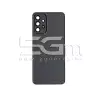 Rear Cover Black + Camera Lens Samsung SM-A235 A23 No Logo