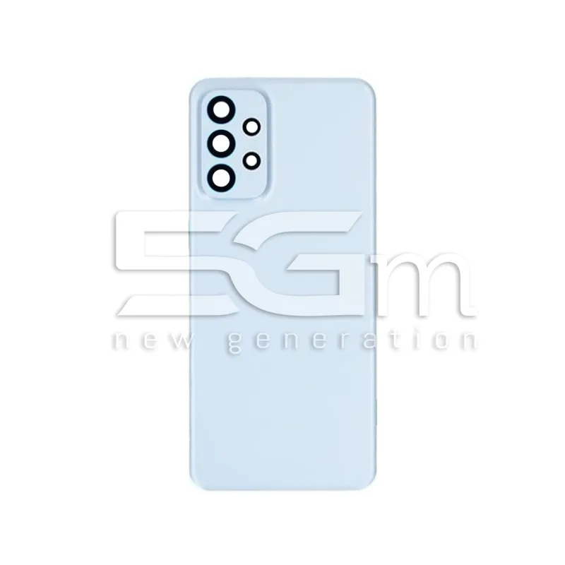 Retro Cover Blu + Vetrino Camera Samsung SM-A235 A23 No Logo | Store Online 5G-M