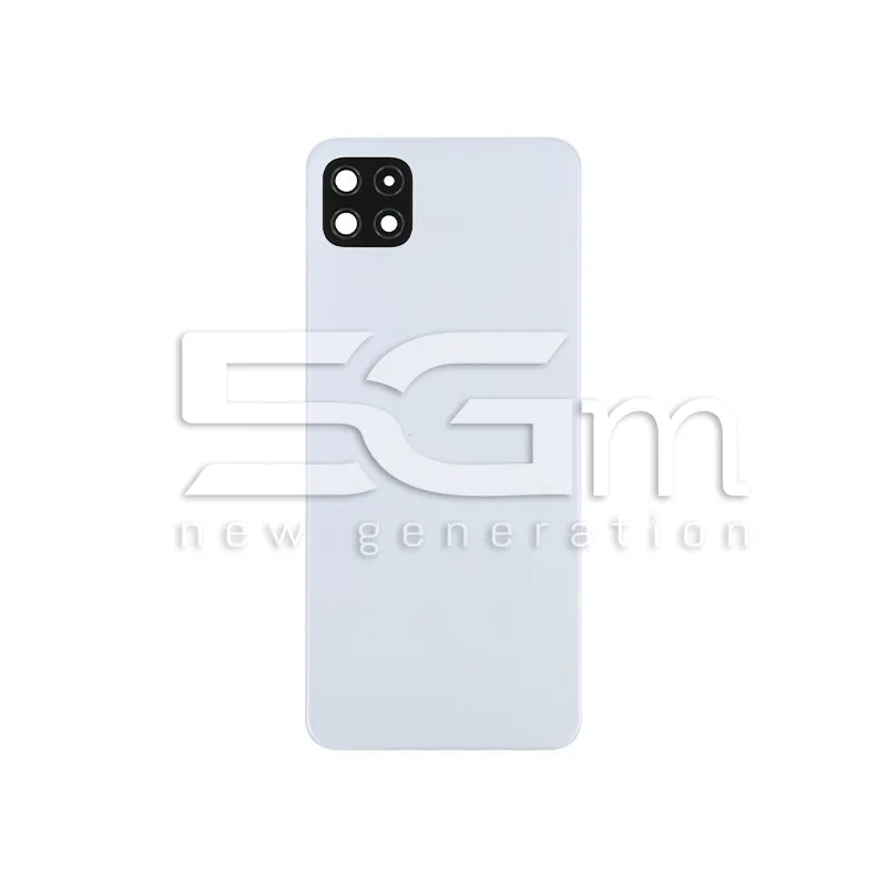Retro Cover Bianco + Vetrino Camera Samsung SM-A226 A22 5G No Logo | Store Online 5G-M