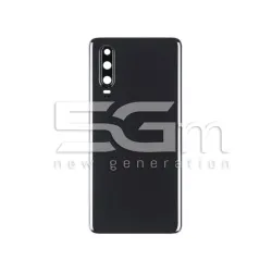 Retro Cover Nero + Vetrino Camera Huawei P30 No Logo | Store Online 5G-M