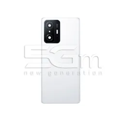 Заден Капак Луннобял + Стъкло за Камера Xiaomi Mi 11T-11T Pro 5G | 5G-M