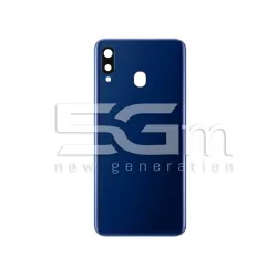Заден капак Син + Стъкло на камера Samsung SM-A205 A20 Без лого | 5G-M