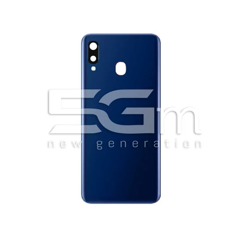 Rear Cover Blue + Camera Lens Samsung SM-A205 A20 No Logo | Loja Online 5G-M
