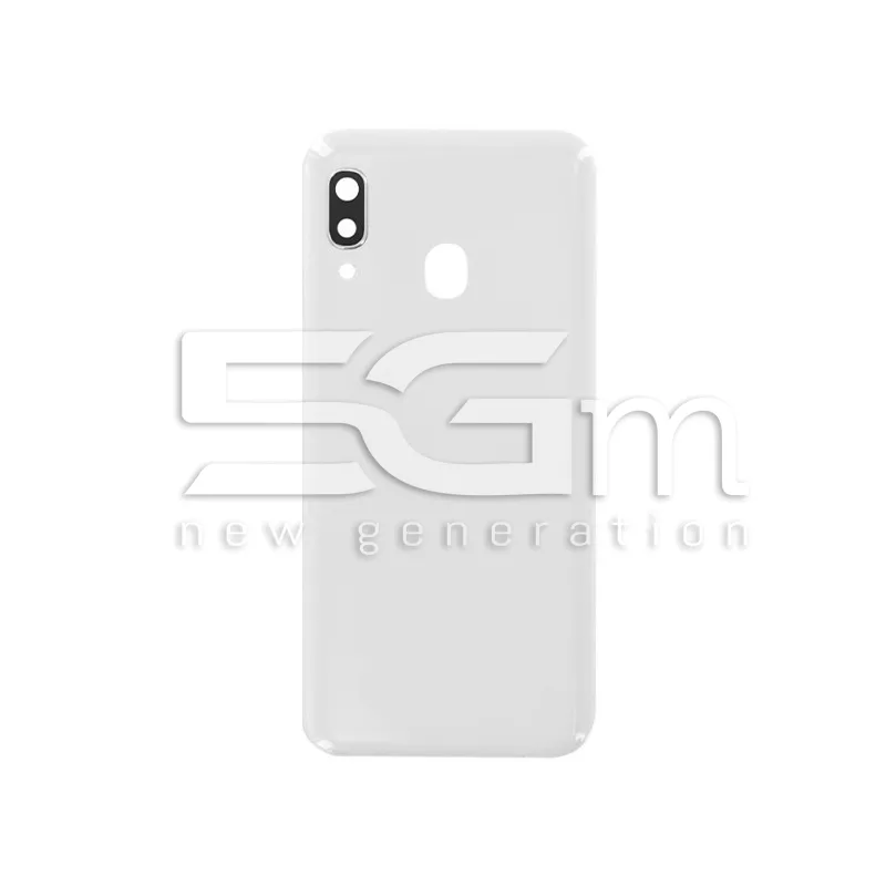 Backcover Weiß + Kameraglas Samsung SM-A205 A20 Ohne Logo | 5G-M.com