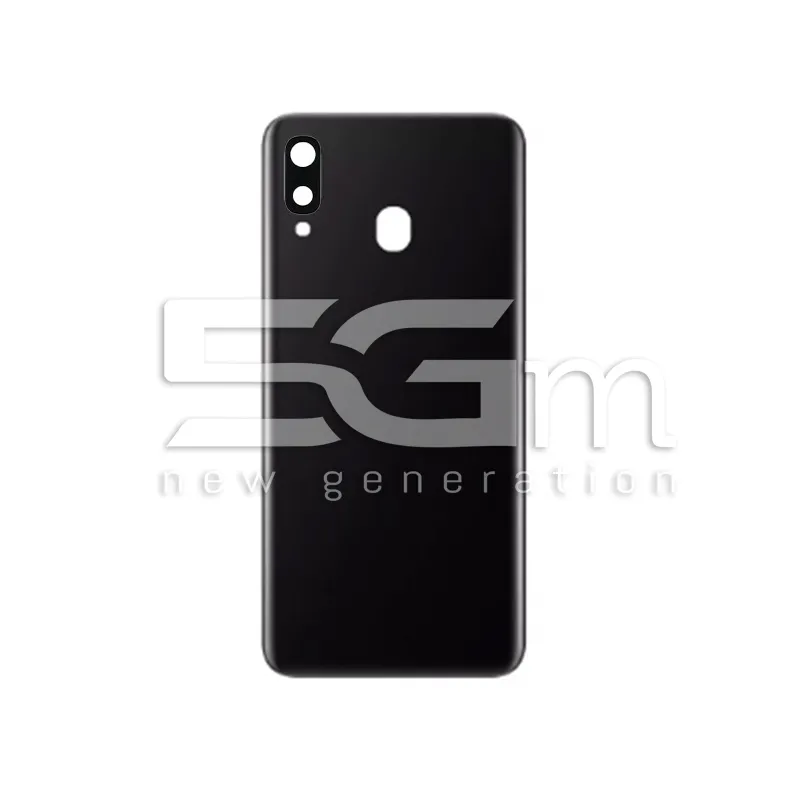 Retro Cover Nero + Vetrino Camera Samsung SM-A205 A20 No Logo | Store Online 5G-M