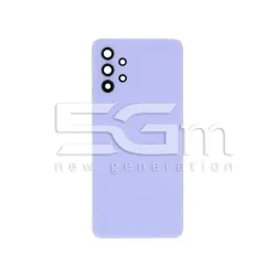 Cache Arrière Violet + Vitre Caméra Samsung A32 4G (SM-A325) Sans Logo | 5G-M