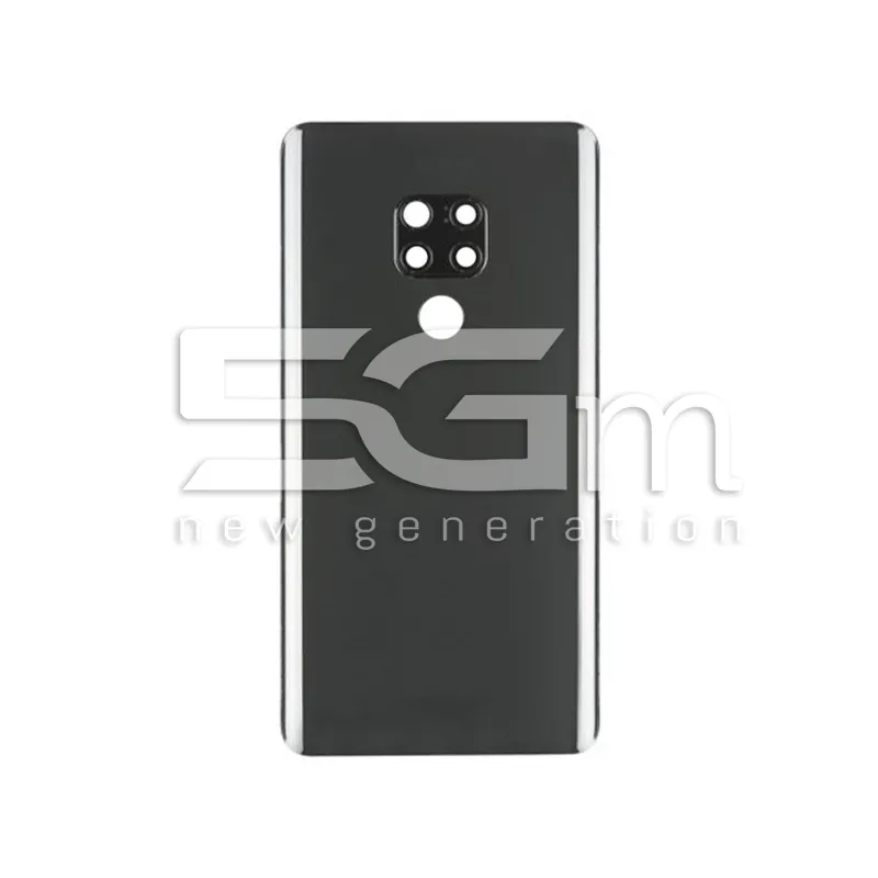 Cache Arrière Noir + Verre Caméra Huawei Mate 20 Sans Logo | 5G-M