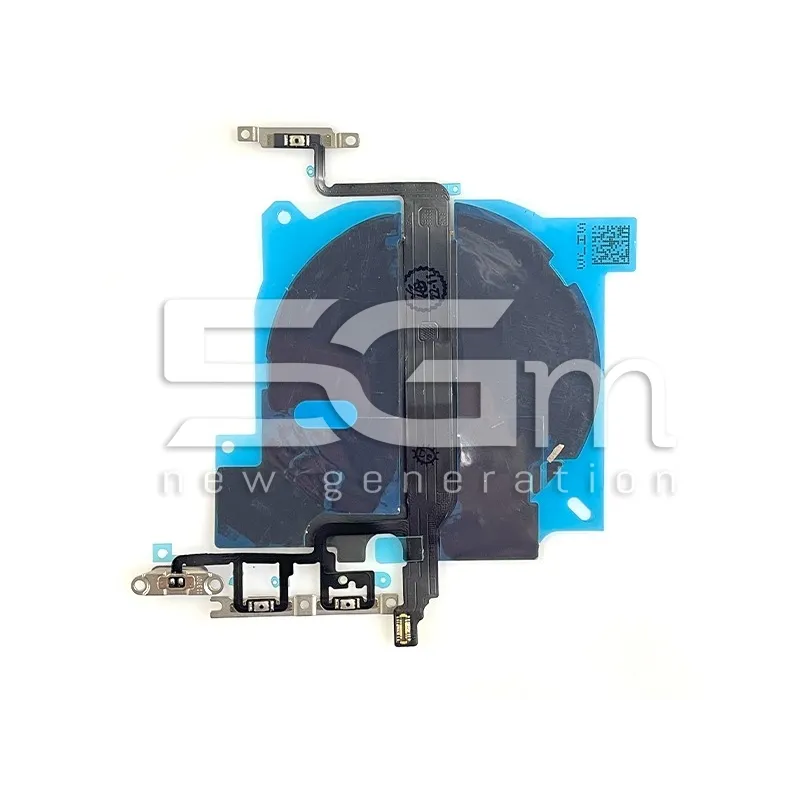 Wireless Ladeplatine + Lautstärketasten Flexkabel iPhone 13 Pro | 5G-M.com