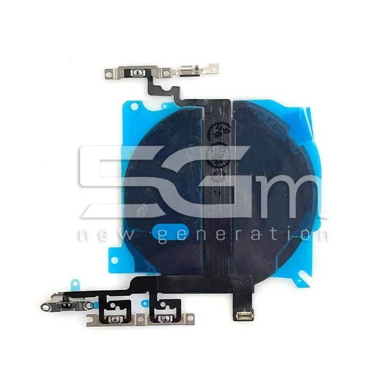 Draadloos Opladen + Volumeknop Flexkabel iPhone 13 Mini | 5G-M