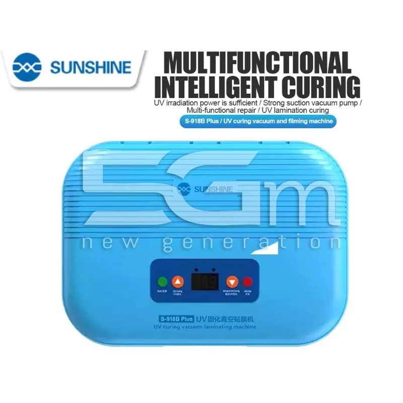 Sunshine S-918B Plus UV Vacuum Machine | Screen Curing Tool | 5G-M