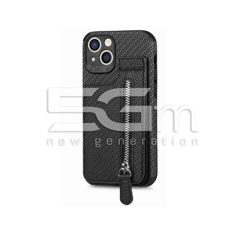 Custodia Portadocumenti con Cerniera iPhone 14 Plus