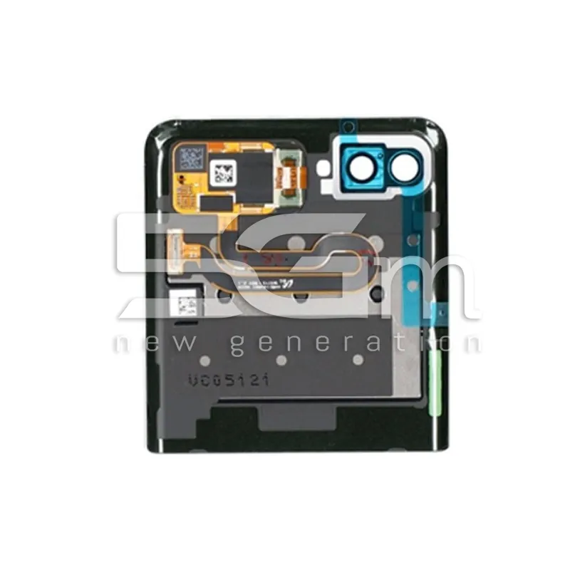 Weiße Obere Akkuabdeckung Samsung SM-F707B Z Flip 5G Ori | 5G-M Shop