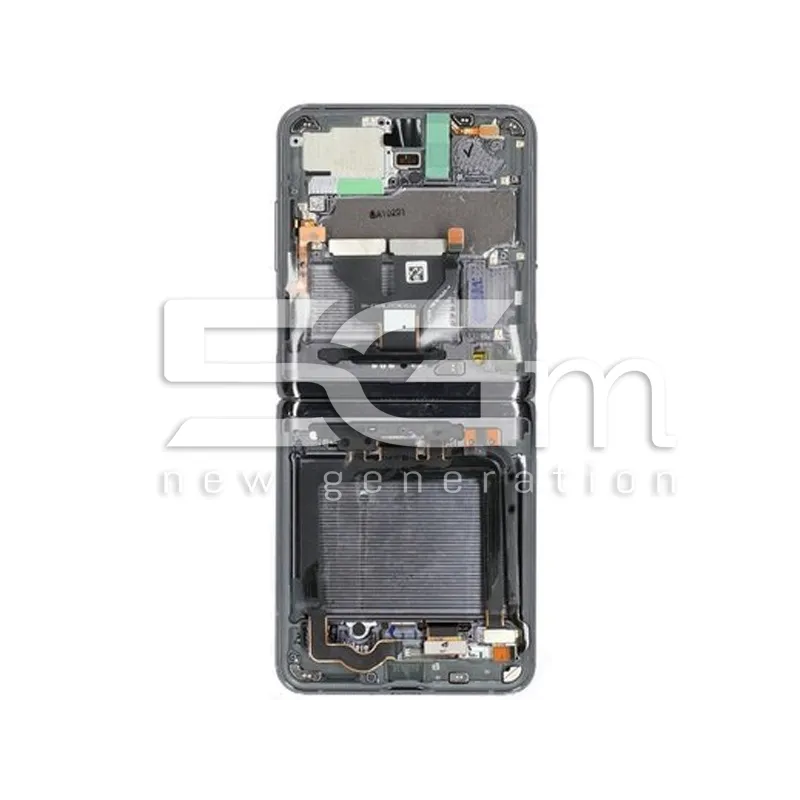 Ecra Tactil + Chassi Mystic Gray Samsung SM-F707B Z Flip 5G Ori