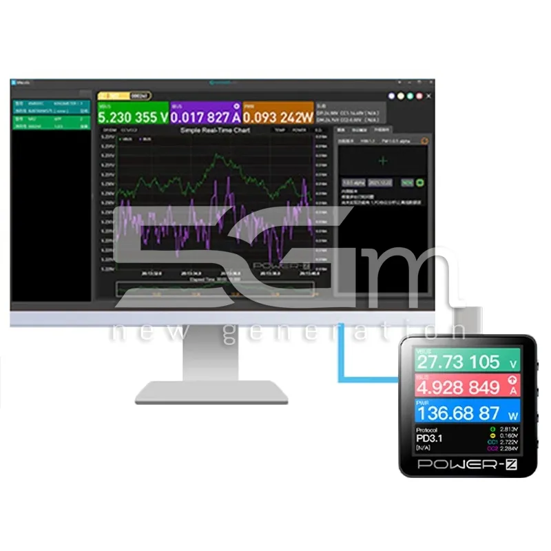 ChargerLAB POWER-Z KM003C USB-C Tester PD3.1 240W | 5G-M