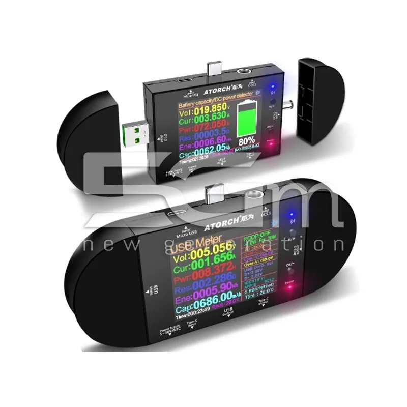 Atorch UD24 USB-C & DC 5-32V Bluetooth Power Tester | 5G-M