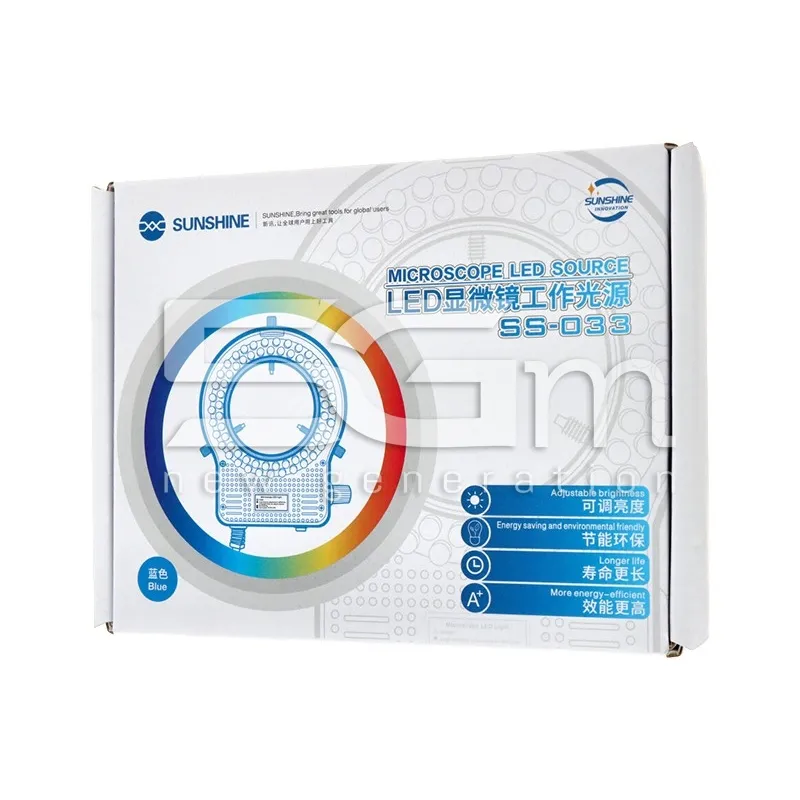 Sunshine SS-033 Lampada LED Microscopio Universale Nera | Store Online 5G-M