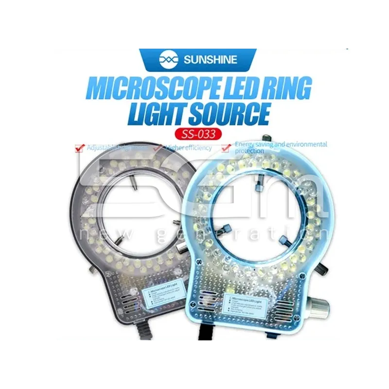 Sunshine SS-033 Lampada LED Microscopio Universale Nera | Store Online 5G-M