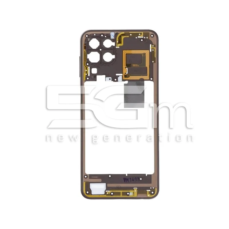 Középső Keret Barna + NFC Antenna Samsung SM-M336 M33 5G | 5G-M Online Áruház